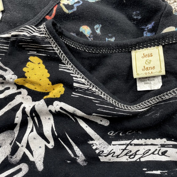 Lot of 4 Jess & Jane Tops Size Small Medium and XL Floral Geometric - Picture 5 of 6